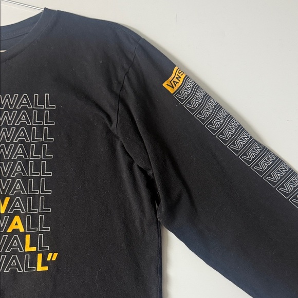 Vans Black Long Sleeve with Yellow Graphic - Picture 5 of 12